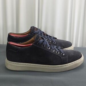 Peter Millar Blue Suede Sneaker Shoes Men's Size US 9 22228‎